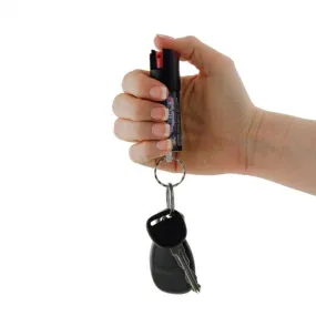 15 Units Pepper Spray 1/2 oz Safety Lock with Key Ring ( SAVE $75.12)