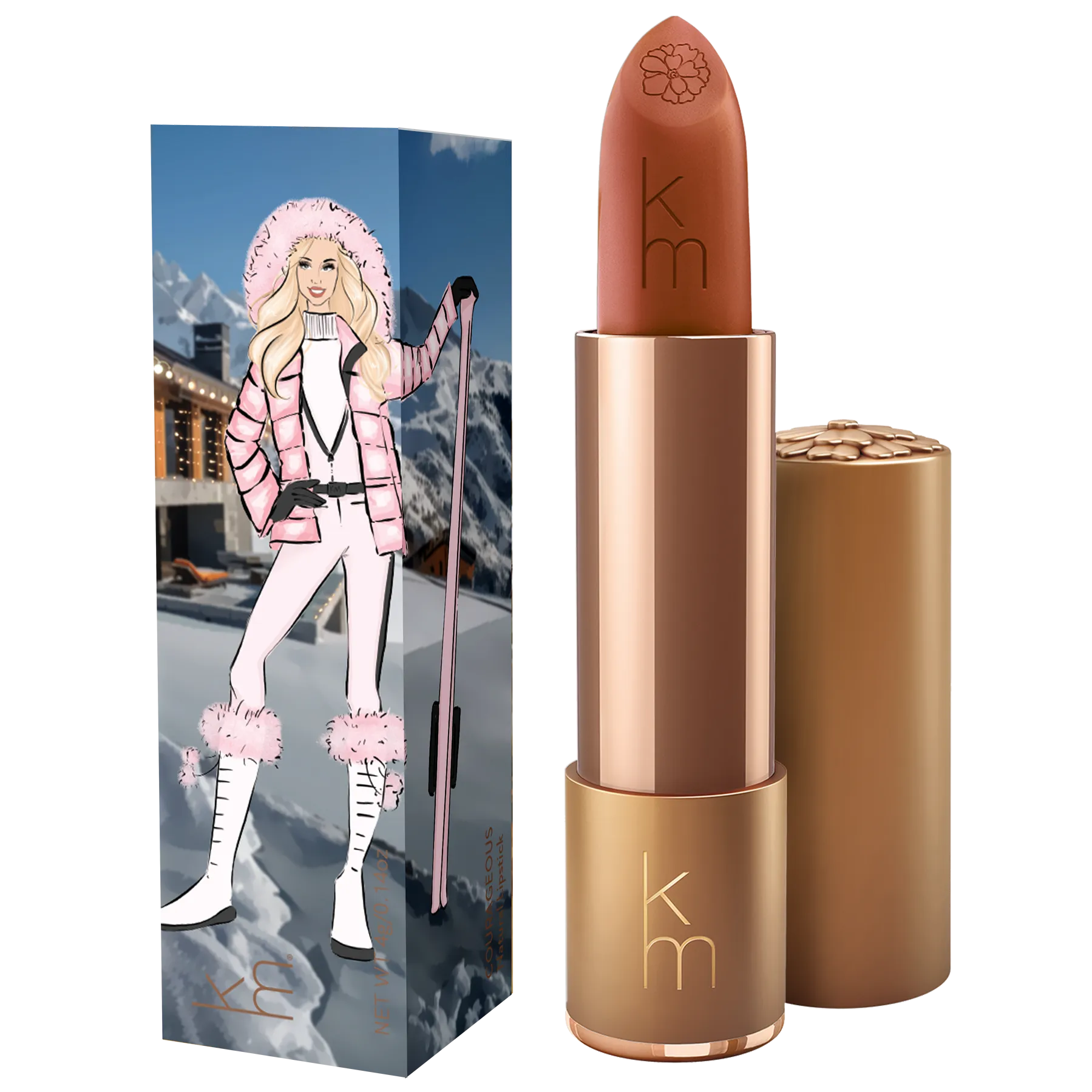 28 Courageous- Natural Lipstick