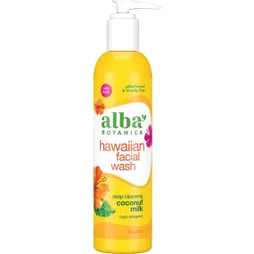 Alba Botanica Hawaiian Coconut Milk Facial Wash, 237ml