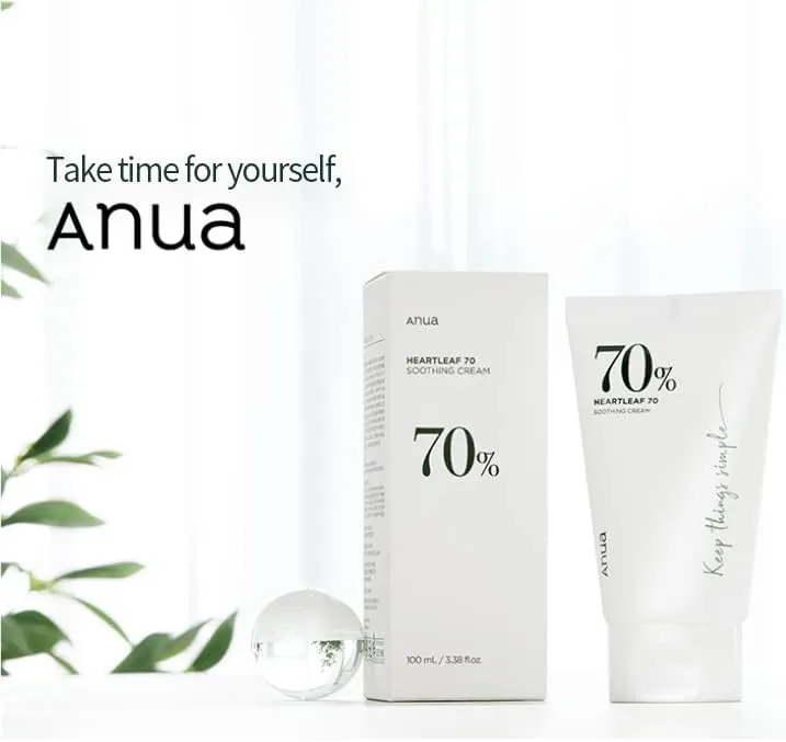 ANUA Heartleaf 70% Soothing Cream 100ml