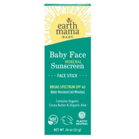 Baby Face Mineral Sunscreen Face Stick SPF 40