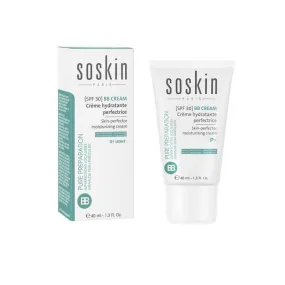 bb cream light spf 30 moisturizing cream  40ml soskin