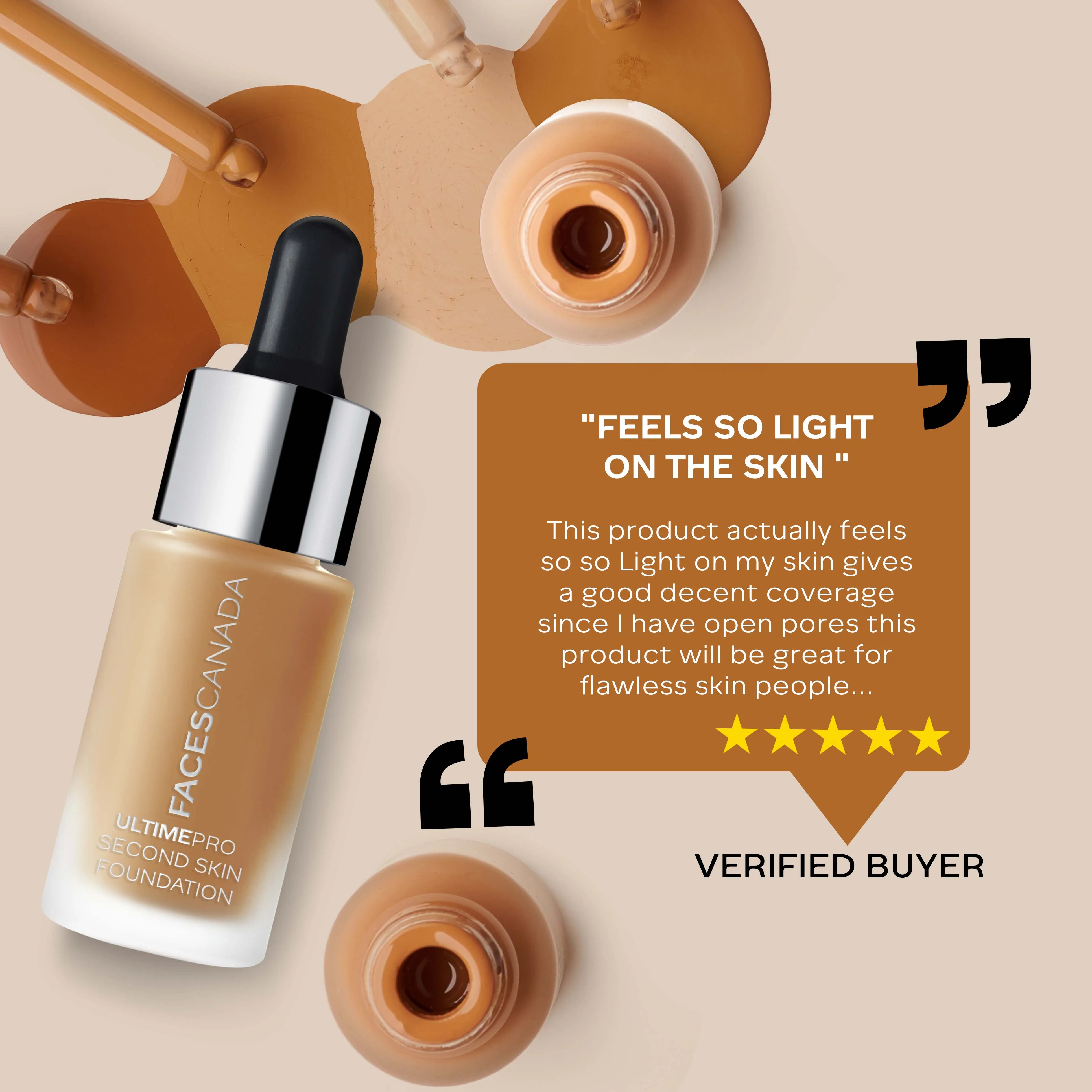 Faces Canada UltimePro Second Skin Foundation Natural 02 (15 ml)