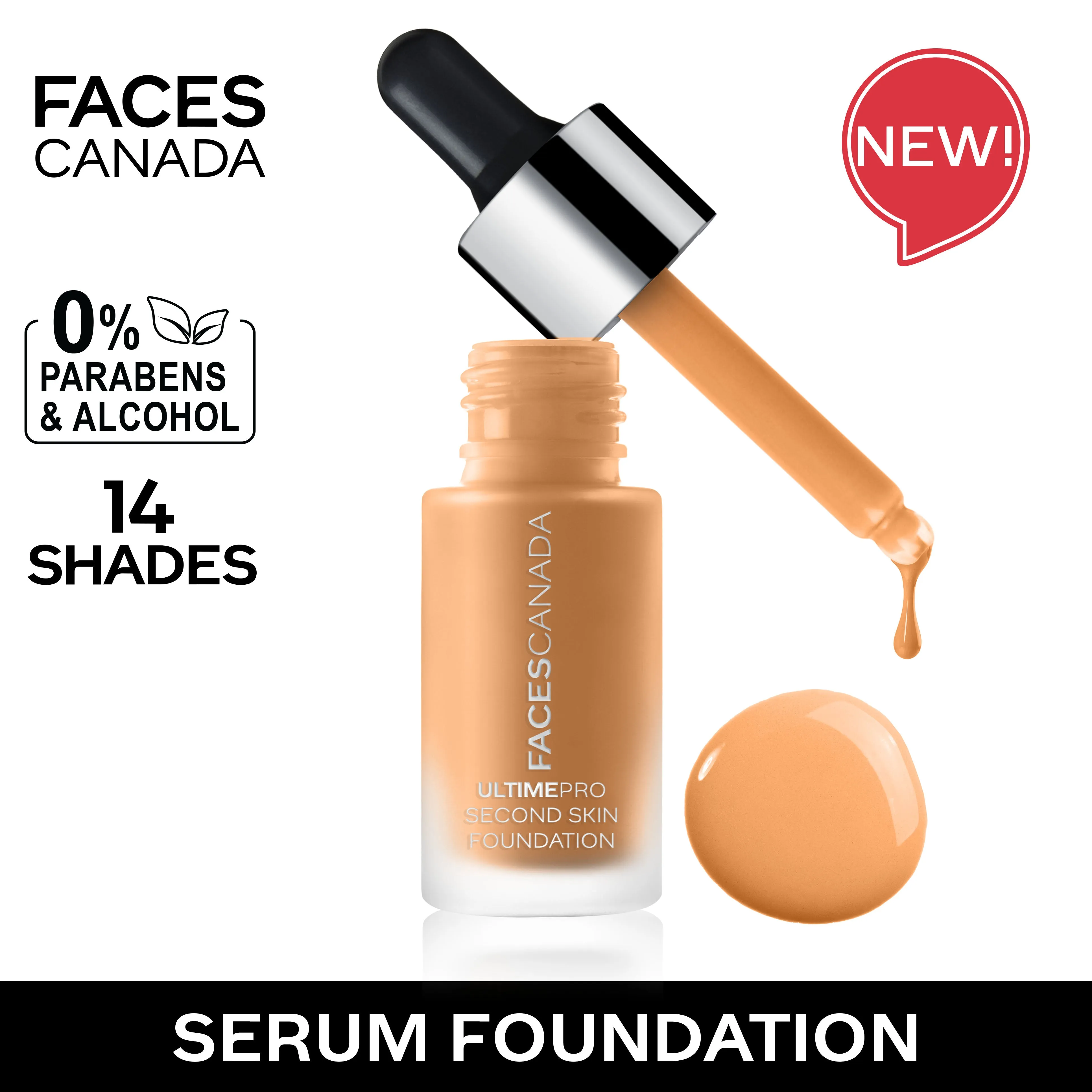 Faces Canada UltimePro Second Skin Foundation Natural 02 (15 ml)