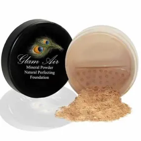 Glam Air Mineral Foundation, Natural Perfection Powder Foundation Compare with Bare Minerals and MAC Mineralize (LIGHT)