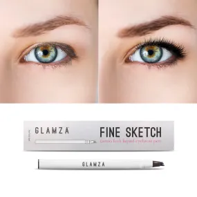 Glamza Fine Sketch Tattoo Fork Liquid Eyebrow Pens – Define & Enhance Your Brows!