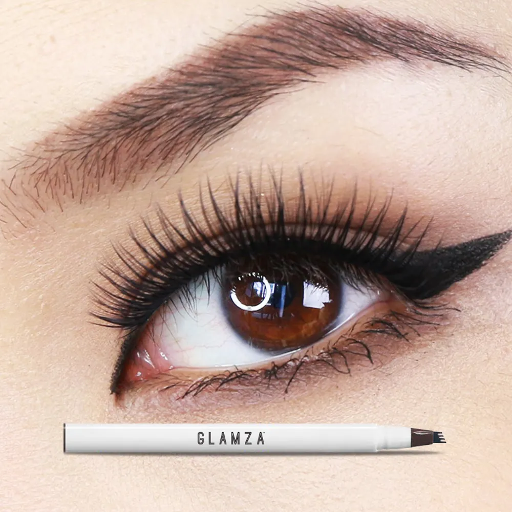 Glamza Fine Sketch Tattoo Fork Liquid Eyebrow Pens – Define & Enhance Your Brows!