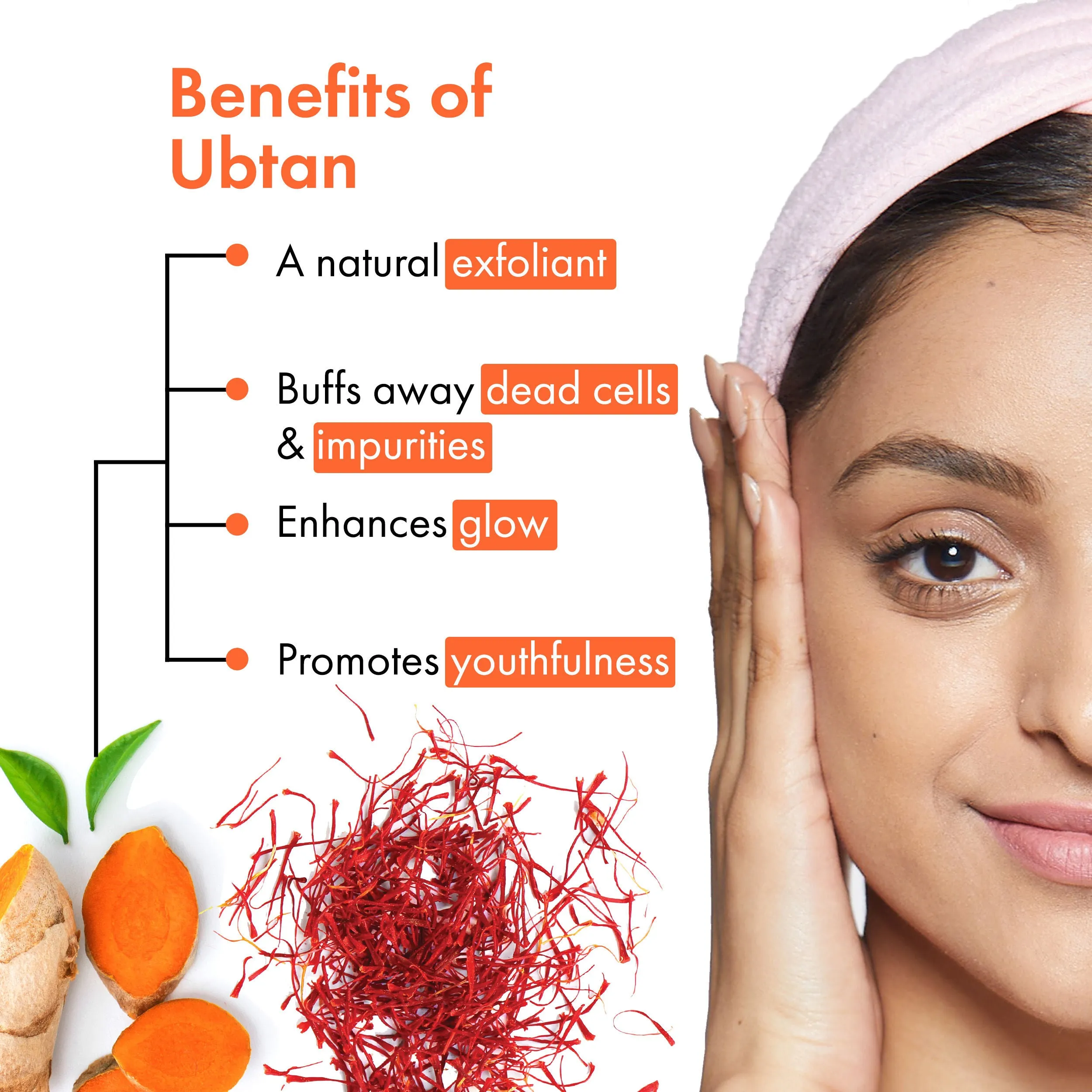 Good Vibes Ubtan Insta Glow Face Serum | Brightening, Nourishing, Moisturizing | Vegan, No Parabens, No Sulphates, No Mineral Oil, No Animal Testing (30 ml)