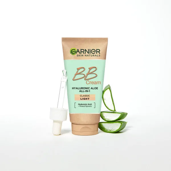 Hyaluronic Aloe All-In-1 BB Cream nawilżający krem BB dla każdego typu skóry Jasny 50ml