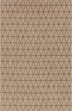 Isle Rug in Beige & Mocha