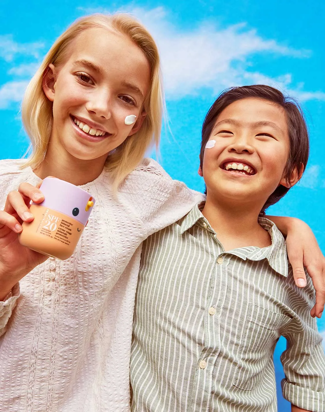 Kids Protective Mineral Face Cream SPF20