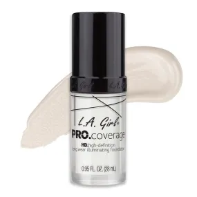 L.A. Girl - Pro Coverage HD Illuminating Foundation - White - #GLM641