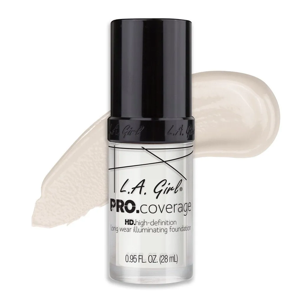 L.A. Girl - Pro Coverage HD Illuminating Foundation - White - #GLM641