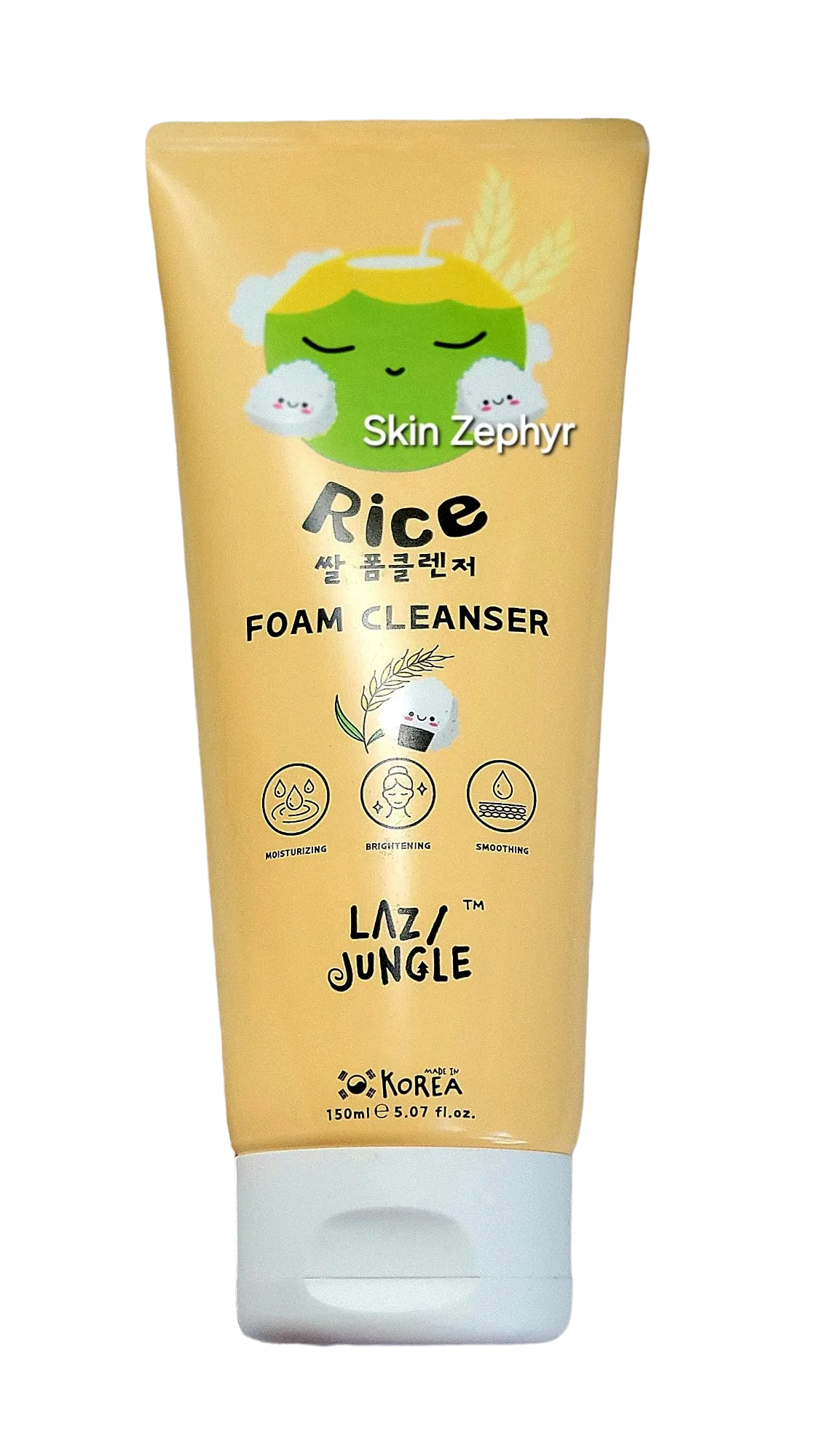 Lazy Jungle Rice Foam Cleanser