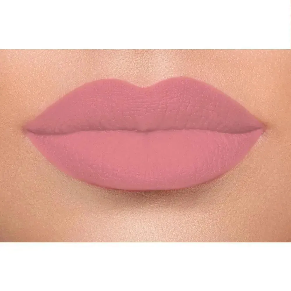 Light Nude Pink Shade Long Lasting Matte Lipgloss  - 07