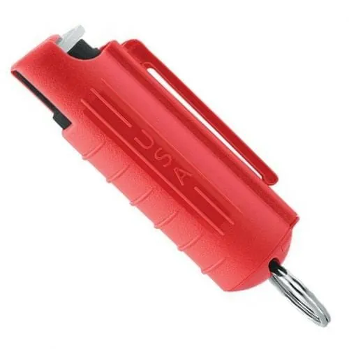 Mace Pepper Spray Self Defense Key Ring Hard Case