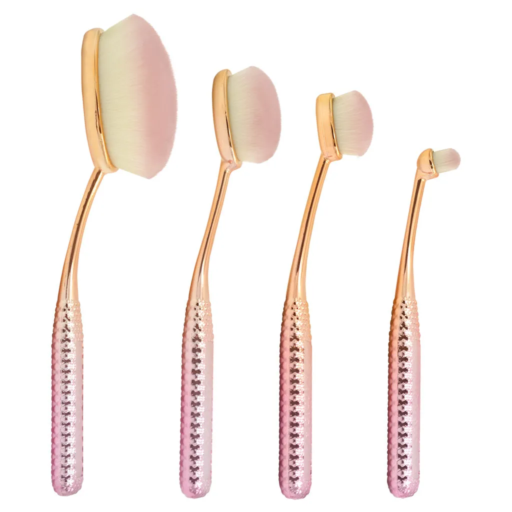MŌDA® Rosé 4pc Face Perfecting Kit
