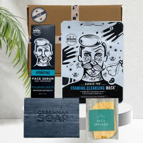 Mens Hydrating Face Serum Skincare Gift Box