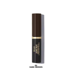 MILANI - Stay Put Brow Shaping Gel Dark Brown - 0.24 fl oz (7.1 ml)