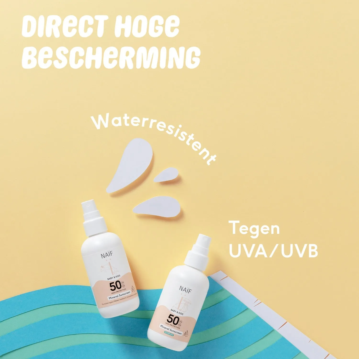 Naïf Mineral Sunscreen Spray For Baby & Kids SPF50 | 100ml
