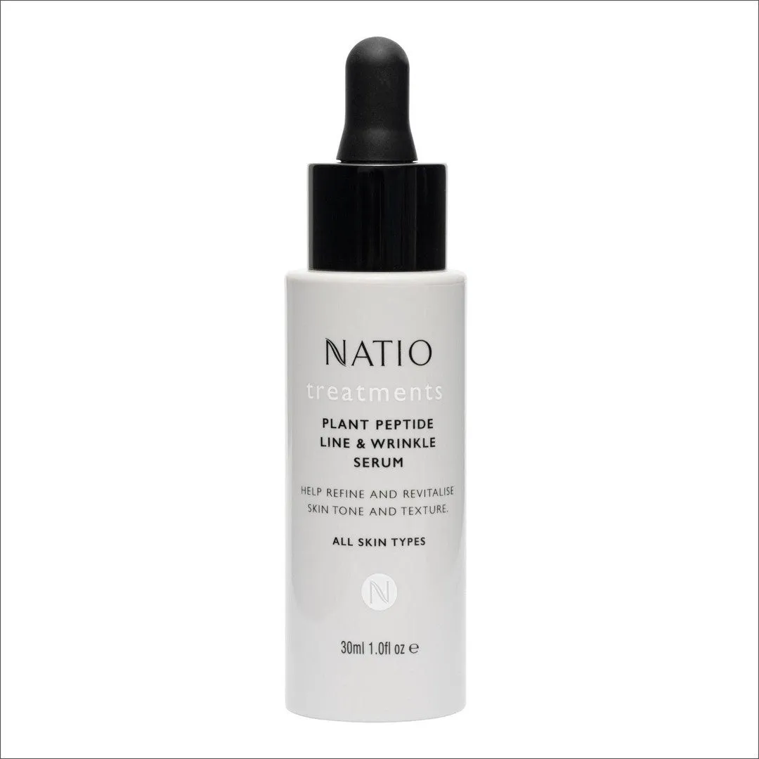 Natio Treatments Plant Peptide Line & Wrinkle Serum 30ml