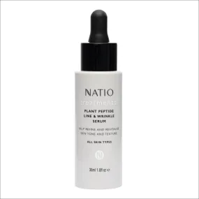Natio Treatments Plant Peptide Line & Wrinkle Serum 30ml