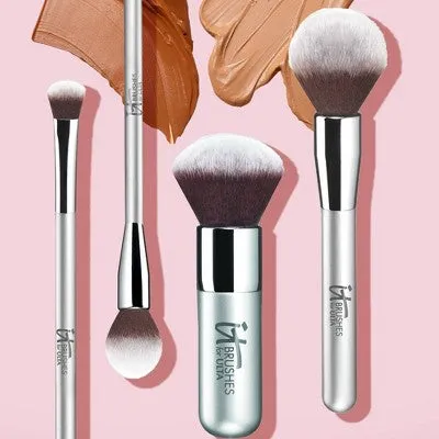 New - IT Cosmetics Brushes for Ulta Face and Eye Essentials Travel Brush Set - 5ct - Ulta Beauty