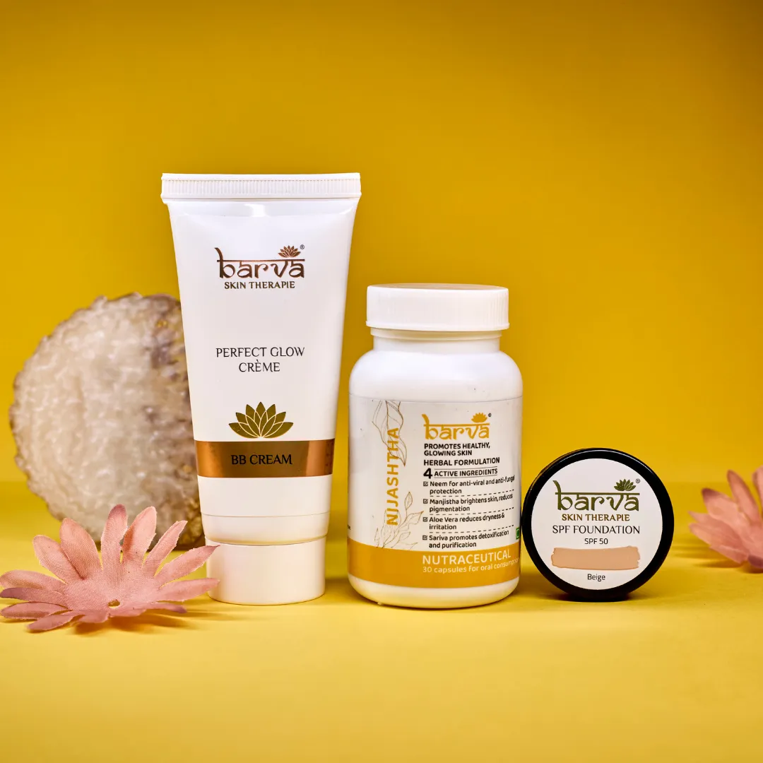 Nijashtha, Perfect Glow Creme 50ML & Foundation