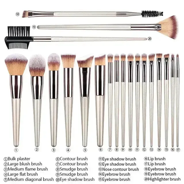 Professional makeup Brushes set | 20pc makeup Brushes