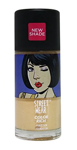 Street Wear Color Rich Perfection Foundation, Soft Beige, 30ml