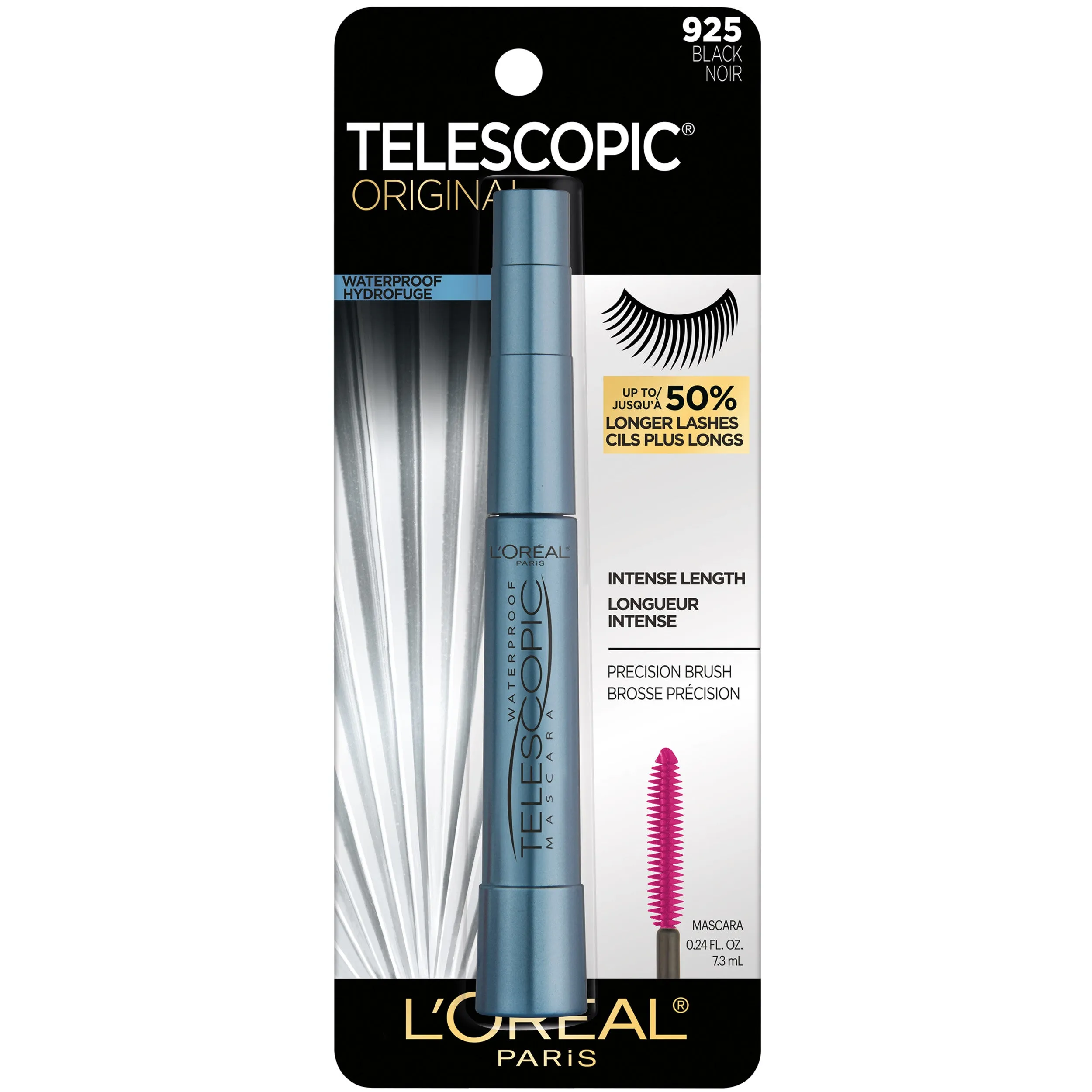 Telescopic Original Washable Intense Lengthening Mascara