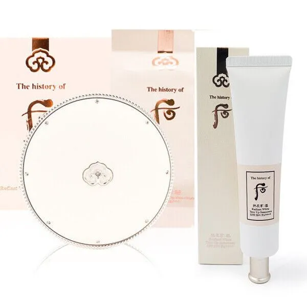 The history of Whoo Seol Radiant White Tone-Up Sunscreen BANILACO Cleansing Balm