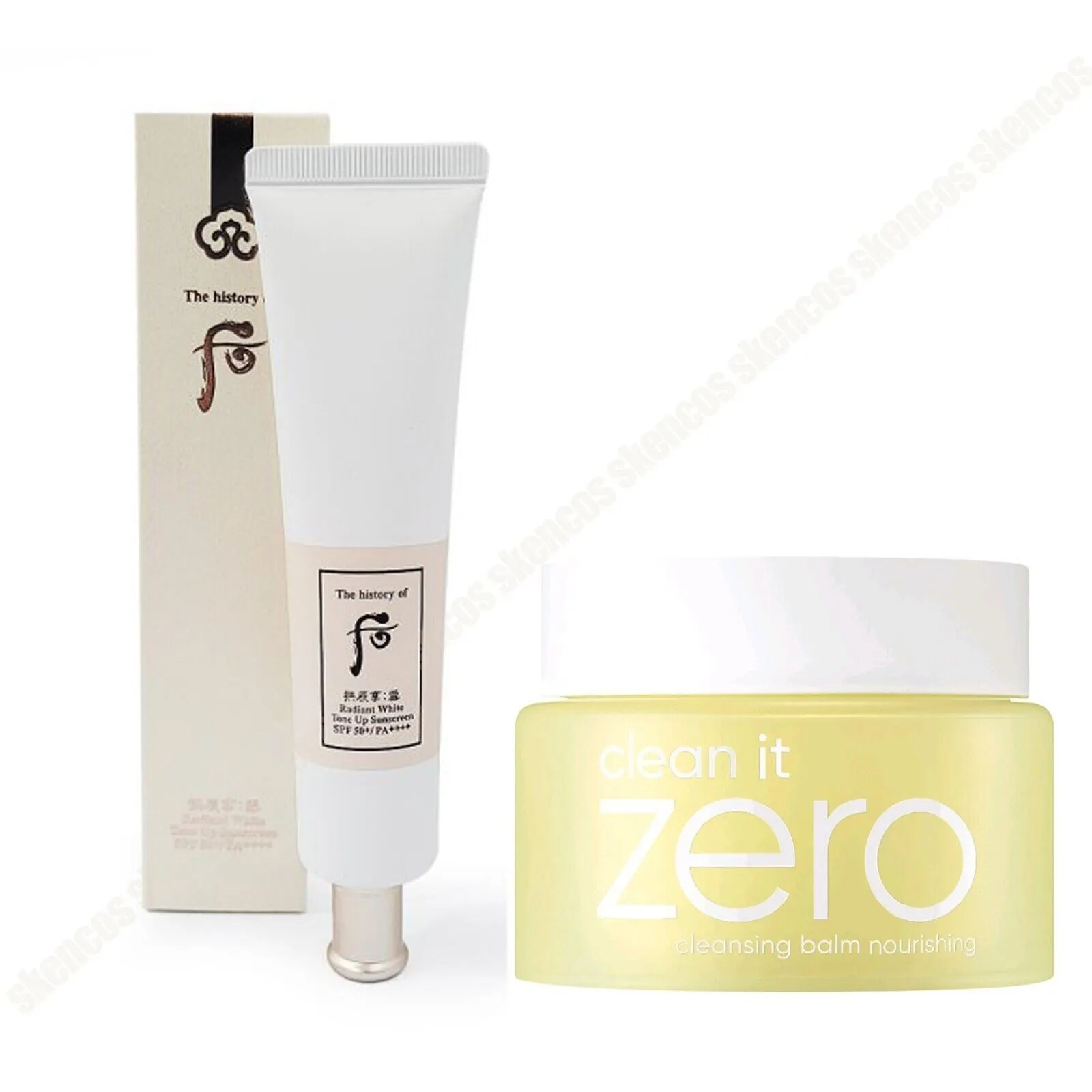 The history of Whoo Seol Radiant White Tone-Up Sunscreen BANILACO Cleansing Balm